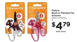 Fry's Fiskars blunt or pointed tip scissors offer