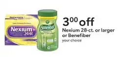 Publix Nexium or benefiber offer