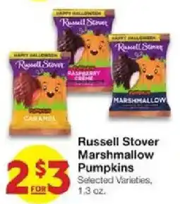 United Supermarkets Russell Stover Marshmallow Pumpkins offer