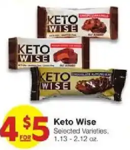 United Supermarkets Keto Wise Selected Varieties offer