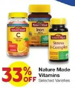 United Supermarkets Nature Made Vitamins offer