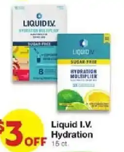 United Supermarkets Liquid i.v. hydration offer