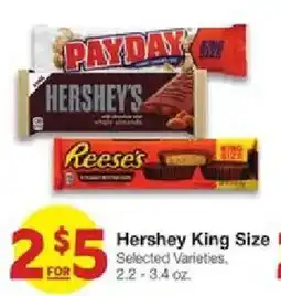 United Supermarkets Hershey King Size offer