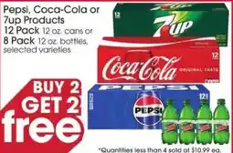 Giant Eagle Pepsi, Coca-Cola or 7up Products offer