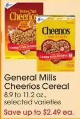 Giant Eagle General Mills Cheerios Cereal offer