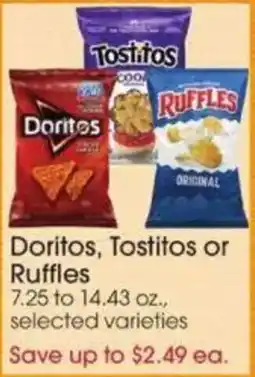 Giant Eagle Doritos, Tostitos or Ruffles offer