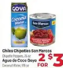 Supermercado El Rancho Chiles Chipotles San Marcos offer