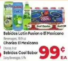 Supermercado El Rancho Bebidas Latin Fusion o El Mexicano offer