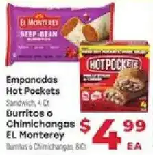 Supermercado El Rancho Empanadas Hot Pockets offer