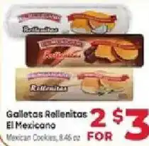 Supermercado El Rancho El Mexicano galletas rellenitas offer