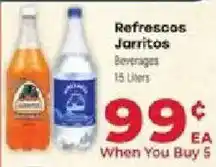 Supermercado El Rancho Refrescos Jarritos Beverages offer