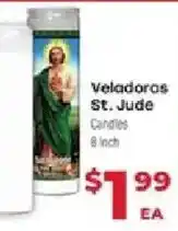 Supermercado El Rancho Veladoras St. Jude Candles offer