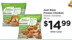 Mariano's Just Bare Frozen Chicken offer