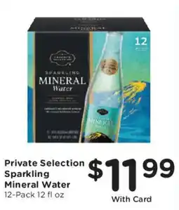 Mariano's Private Selection Sparkling Mineral Water offer