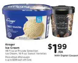 Mariano's Kroger ice cream offer