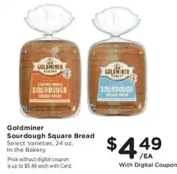 Mariano's Goldminer Sourdough Square Bread offer
