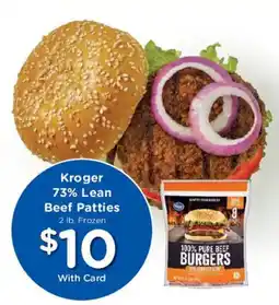 Mariano's Kroger beef patties offer