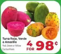 Supermercado El Rancho Tuna Roja, Verde o Amarilla offer