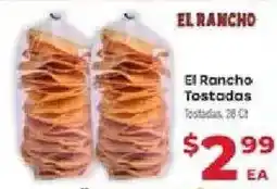 Supermercado El Rancho El Rancho Tostadas offer