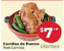 Supermercado El Rancho Pork Carnitas offer