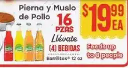 Supermercado El Rancho Pierna y Muslo de Pollo offer