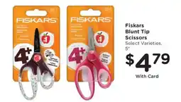Dillons Fiskars blunt tip scissors offer