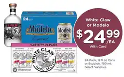 Fry's White Claw or Modelo offer