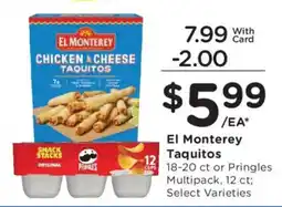 Dillons El Monterey Taquitos offer