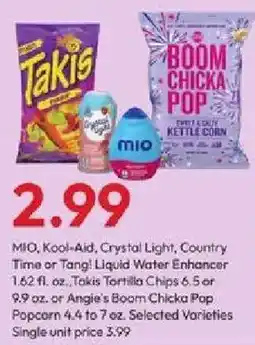 Stater Bros Mio, Kool-Aid, Crystal Light, Country Time or Tang! Liquid Water Enhancer offer