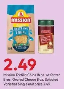 Stater Bros Mission Tortilla Chips offer