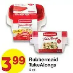 United Supermarkets Rubbermaid TakeAlongs offer