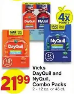 United Supermarkets Vicks DayQuil and NyQuil, Combo Packs offer