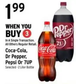 Brookshire's Coca-Cola, Dr Pepper, Pepsi Or 7UP offer