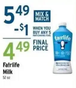 Brookshire's Fairlife milk offer