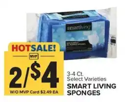 Food Lion Smart Living Sponges offer