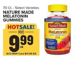 Food Lion Nature Made Melatonin Gummies offer