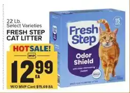 Food Lion Fresh Step cat litter offer