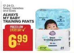 Food Lion Always my baby training pants offer