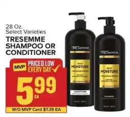 Food Lion Tresemme shampoo or conditioner offer