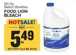 Food Lion Food Lion bleach offer