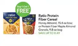 Publix Ratio Protein Fiber Cereal offer