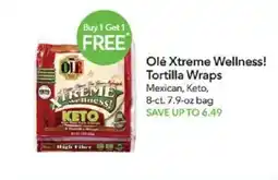 Publix Olé Xtreme Wellness! Tortilla Wraps offer