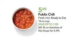 Publix Publix chili offer
