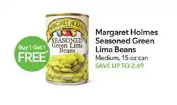 Publix Margaret Holmes Seasoned Green Lima Beans offer