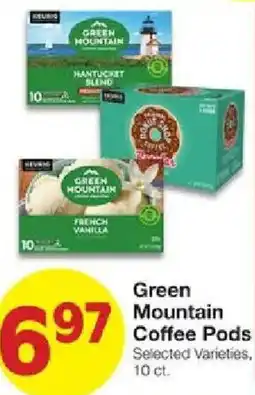 United Supermarkets Green Mountain Coffee Pods offer