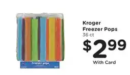 Mariano's Kroger freezer pops offer