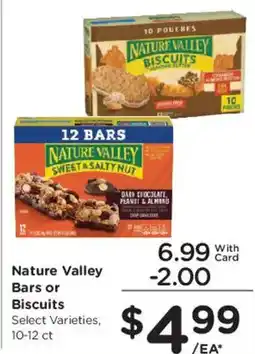 Smith's Nature Valley Bars or Biscuits offer
