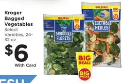 Dillons Kroger bagged vegetables offer