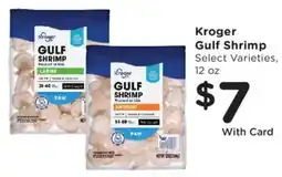 Dillons Kroger gulf shrimp offer