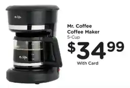 King Soopers Mr. Coffee coffee maker offer